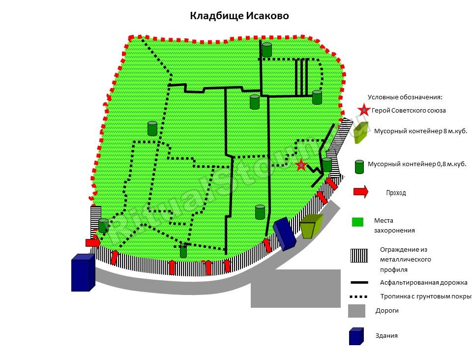 Большое исаково карта