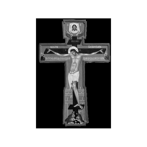 Гравировка «Православное распятие»