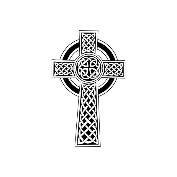 Гравировка «Традиционный кельтский крест»