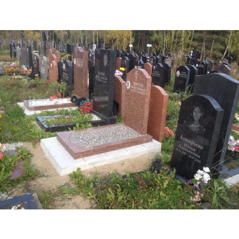 Химкинское кладбище памятники