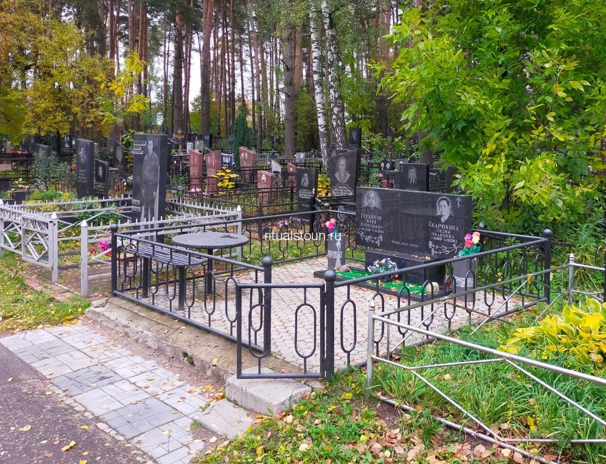 Заборьевское кладбище памятники
